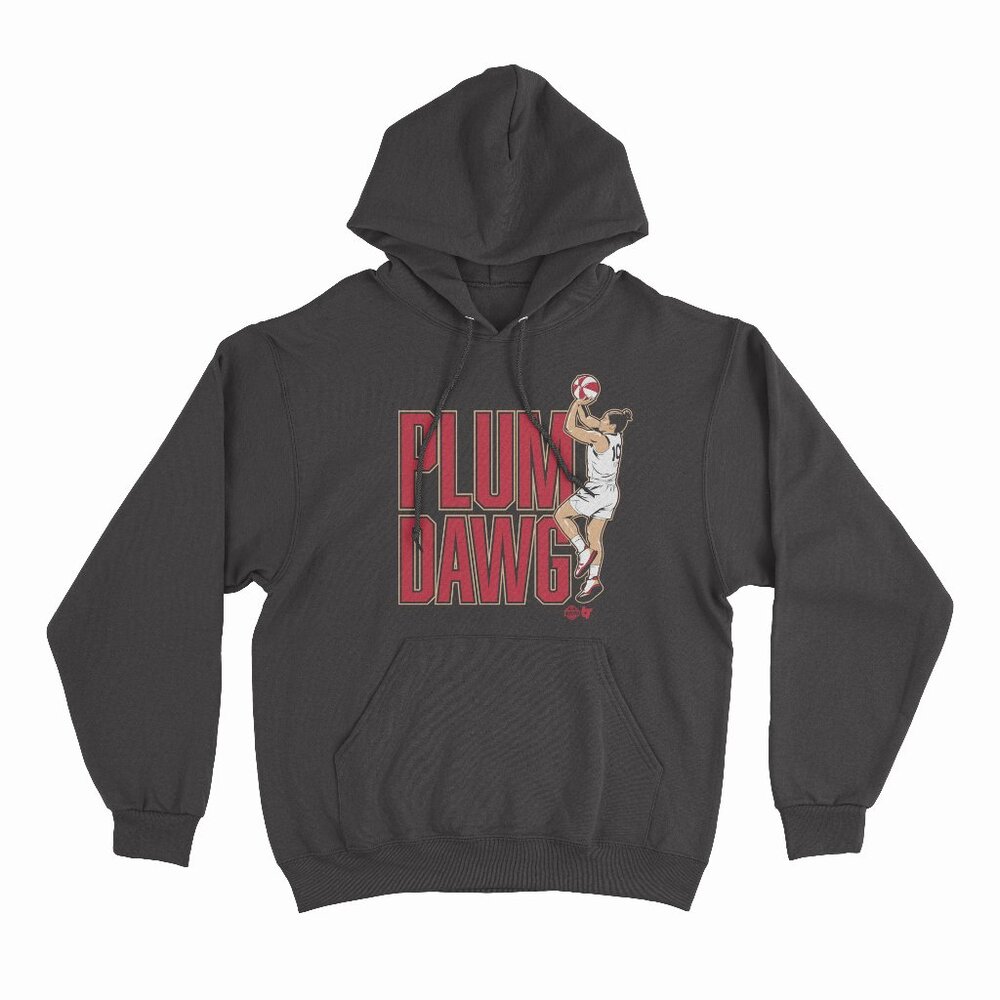 Kelsey Plum Plum Dawg - Las Vegas Basketball Black Hoodie